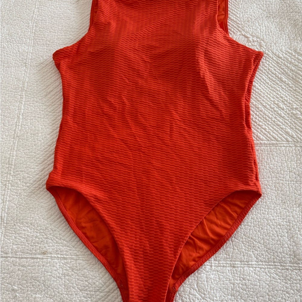 Seafolly Orange swimsuit